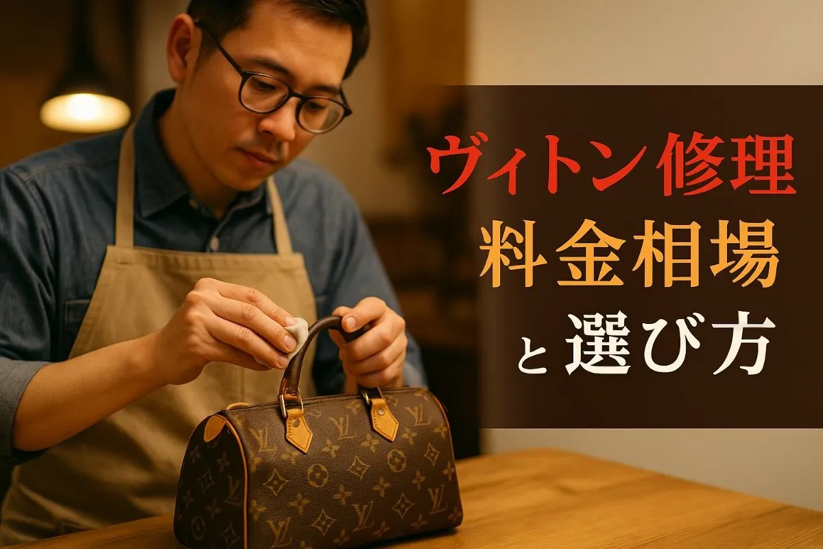 ヴィトン修理の料金相場と正規店・専門店の違いを徹底解説！依頼から納品までの流れと安心の選び方